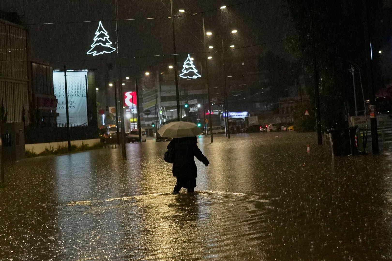 Unwetter in Griechenland