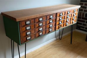 Upcycling Möbel: Alten Werkzeugschrank zur Kommode selber machen