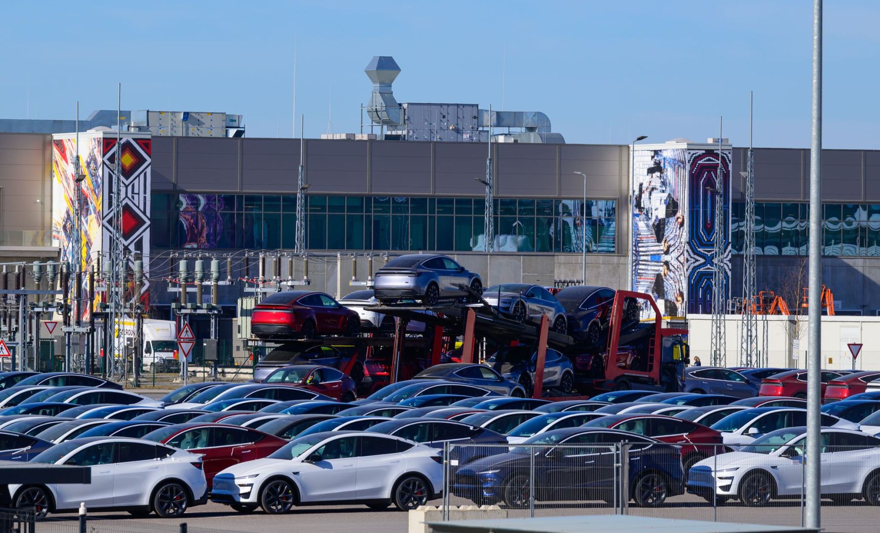 US-Elektroautobauer Tesla in Grünheide