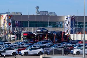 US-Elektroautobauer Tesla in Grünheide