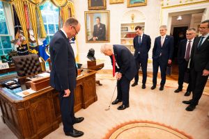 US-Präsident Trump empfängt Bundeskanzler Merz