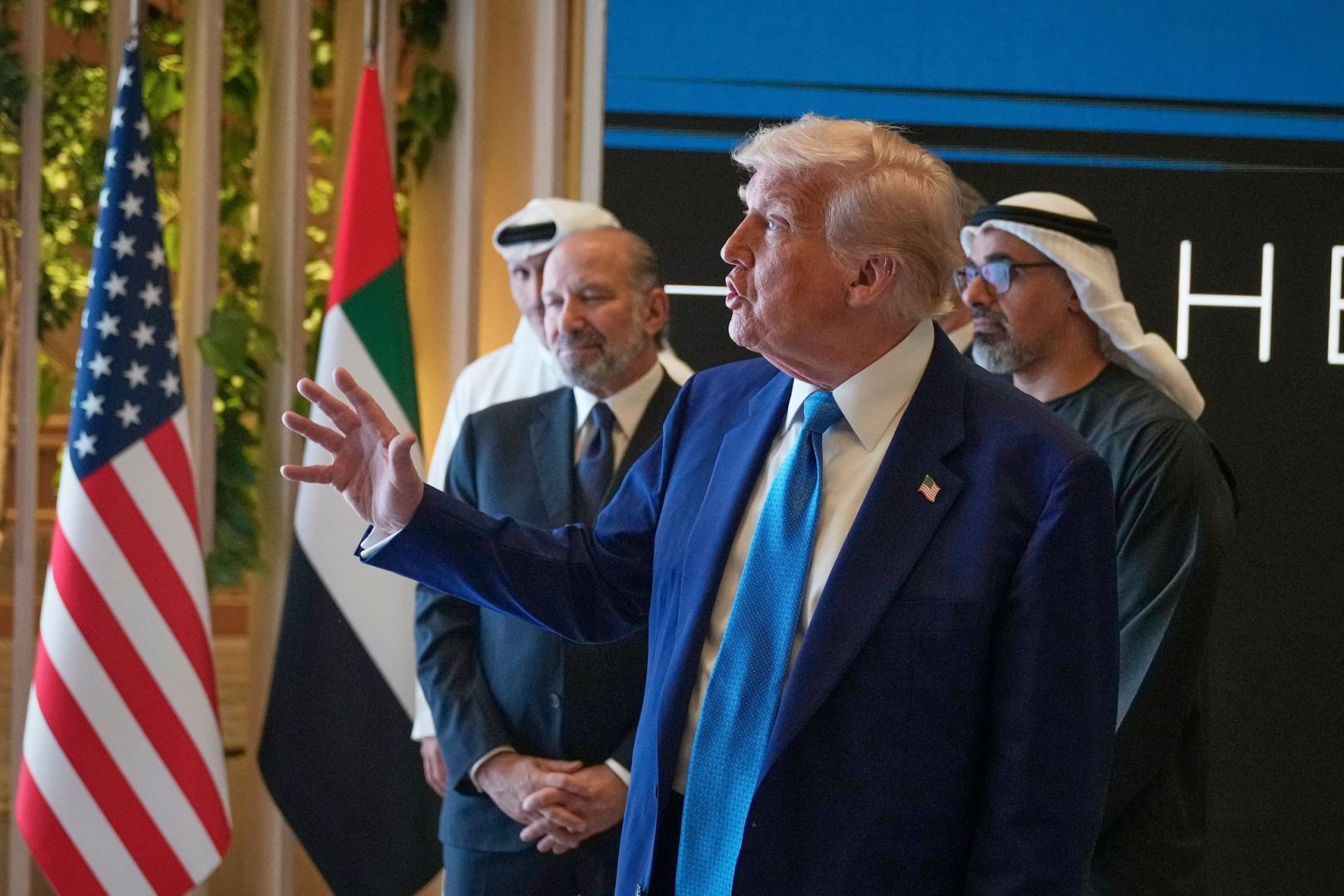 US-Präsident Trump im Nahen Osten - Abu Dhabi