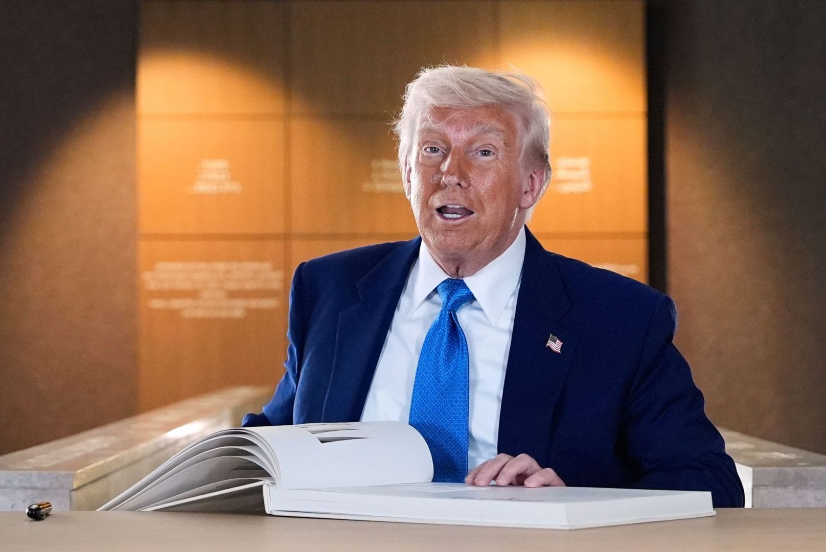 US-Präsident Trump im Nahen Osten - Abu Dhabi