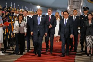 US-Präsident Trump in China