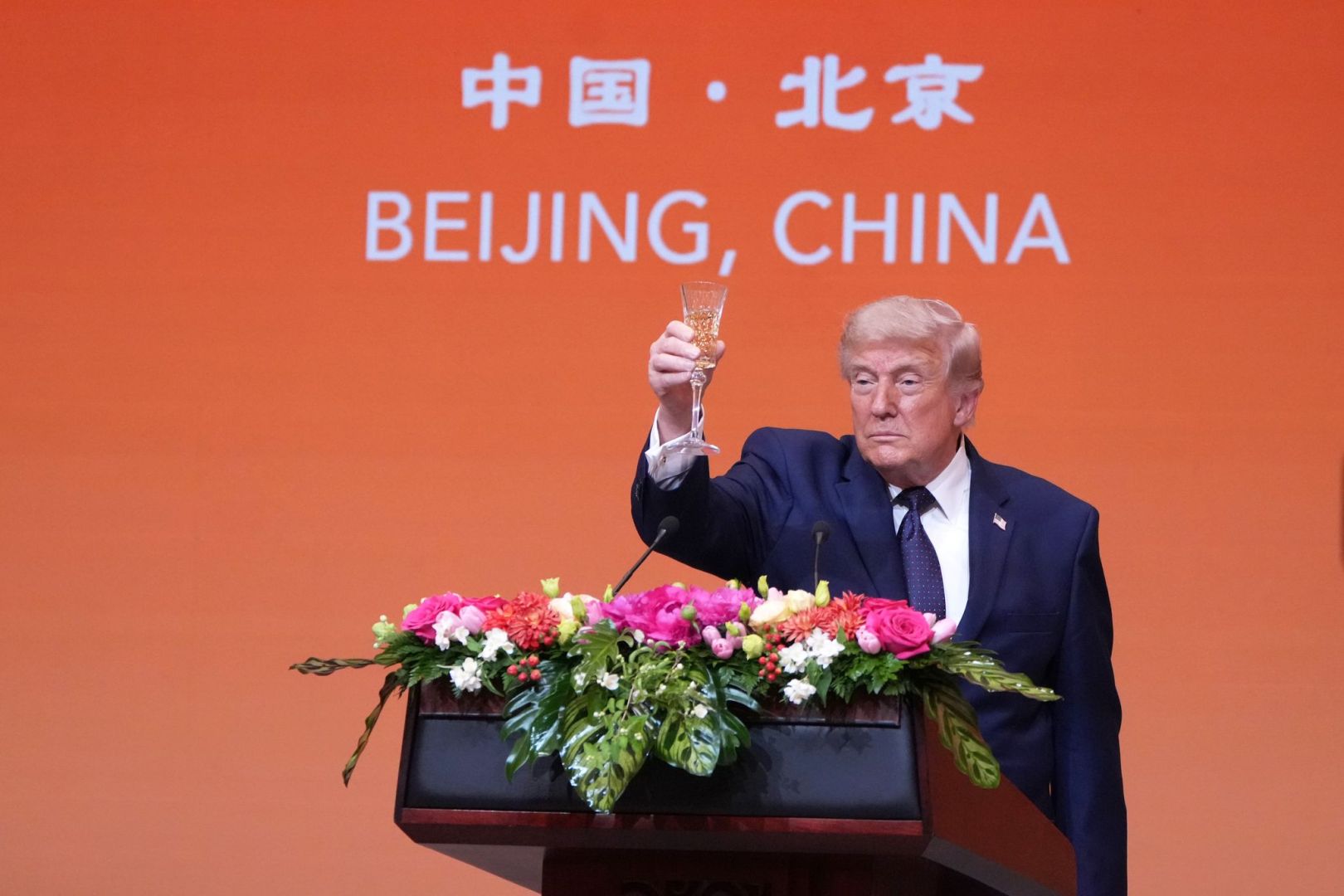 US-Präsident Trump in China