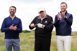 US-Präsident Trump in Schottland