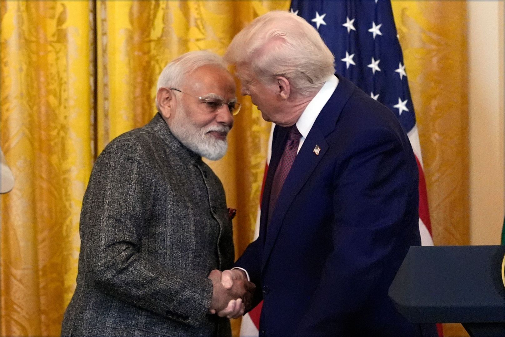US-Präsident Trump und Indiens Premierminister Modi