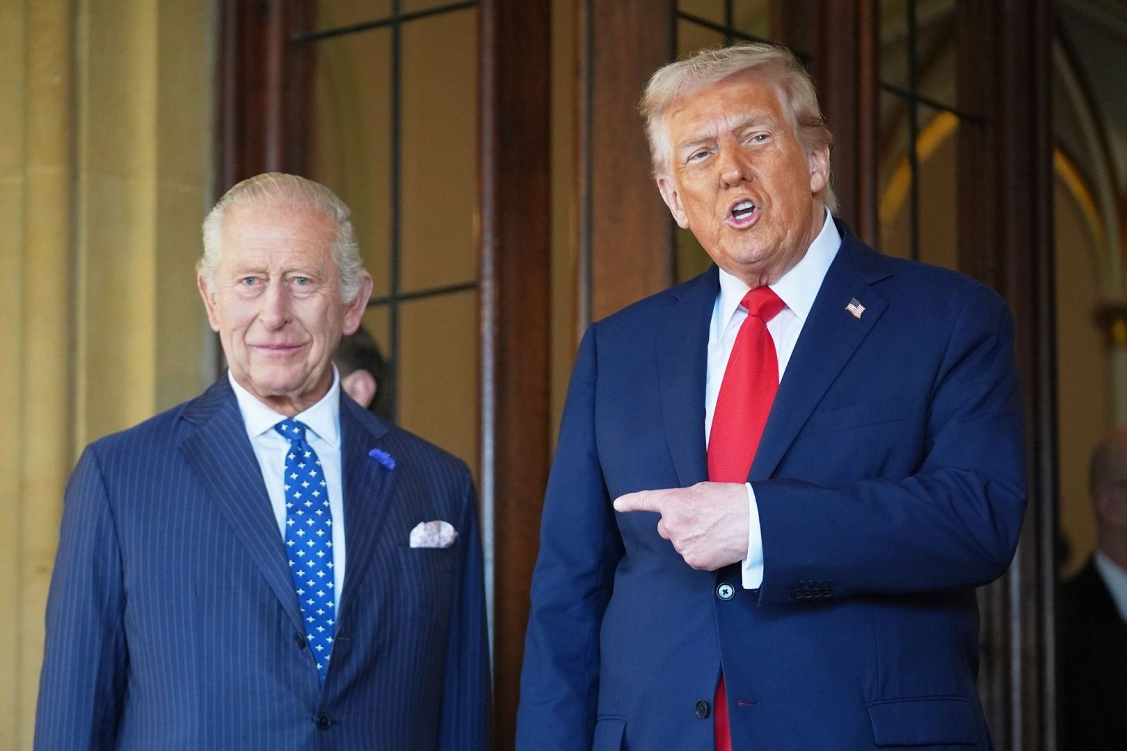 US-Präsident Trump und König Charles III.