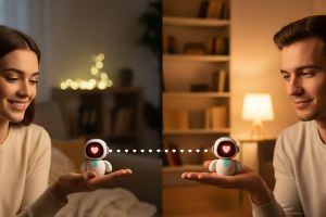 Valentinstag trotz Distanz: KI Roboter Eiliko verbindet