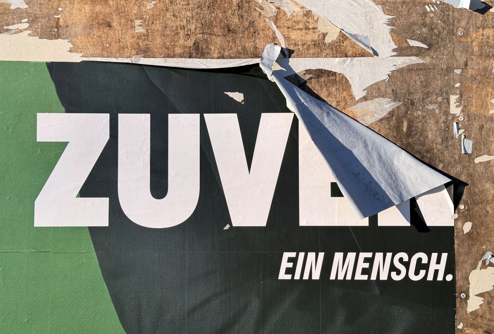 Vandalismus an Wahlplakaten