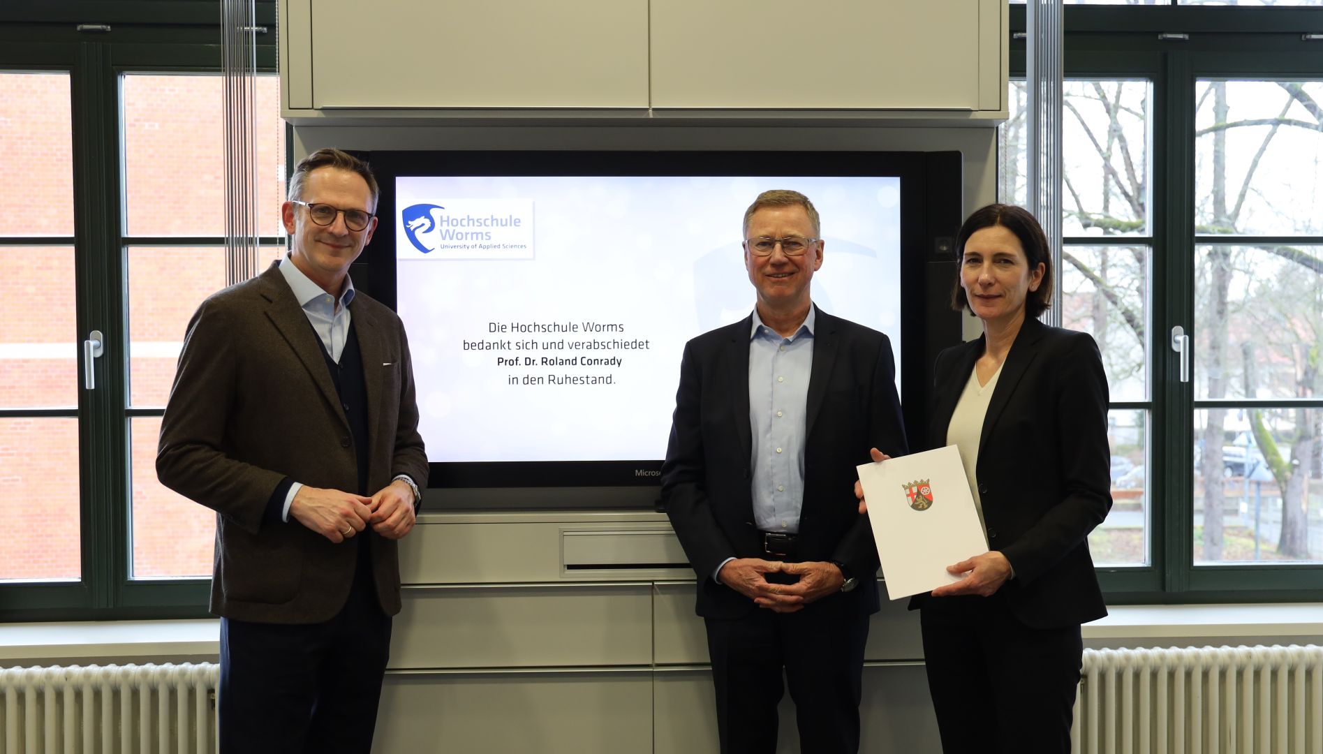 Verabschiedung in den Ruhestand von Prof. Dr. Roland Conrady