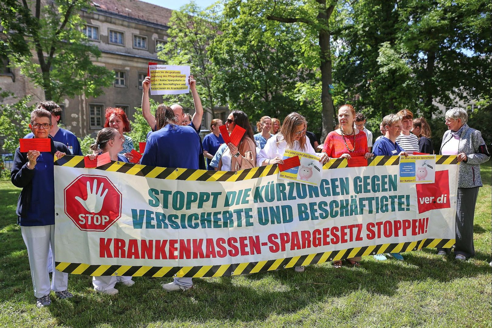 Verdi-Proteste am 28.05.2026
