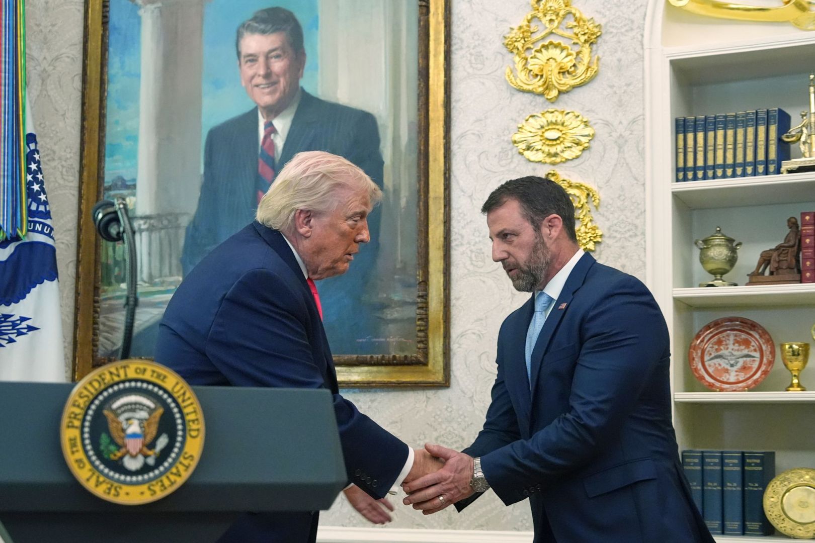 Vereidigung von US-Heimatschutzminister Mullin