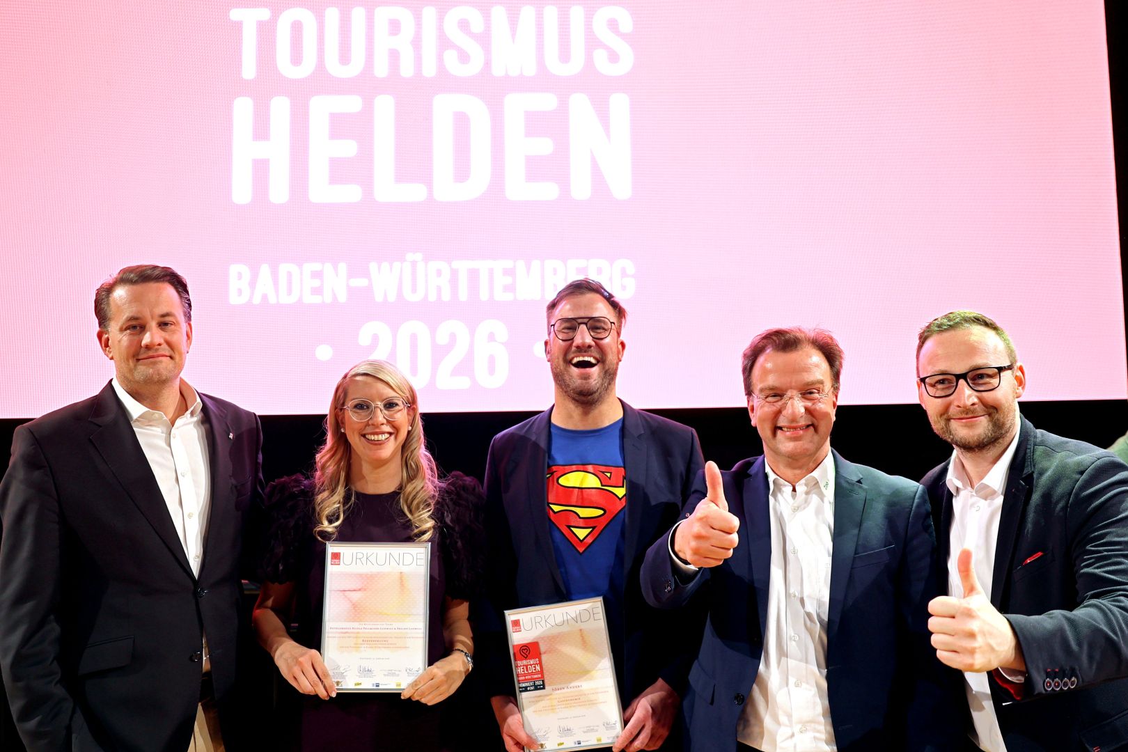 Vier Tourismushelden für Karlsruhe