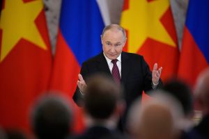 Vietnams Generalsekretär To Lam zu Besuch in Moskau
