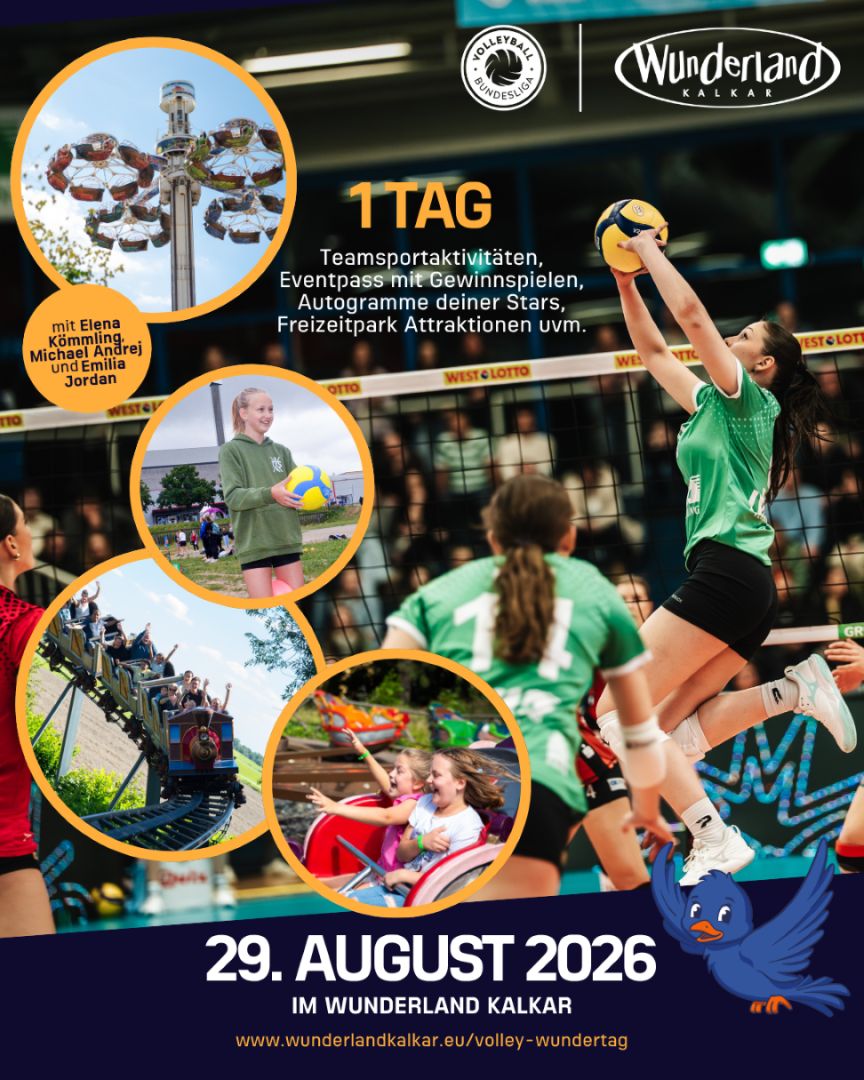 Volley-Wundertag 2026: Ticketvorverkauf mit Early Bird-Rabatt gestartet