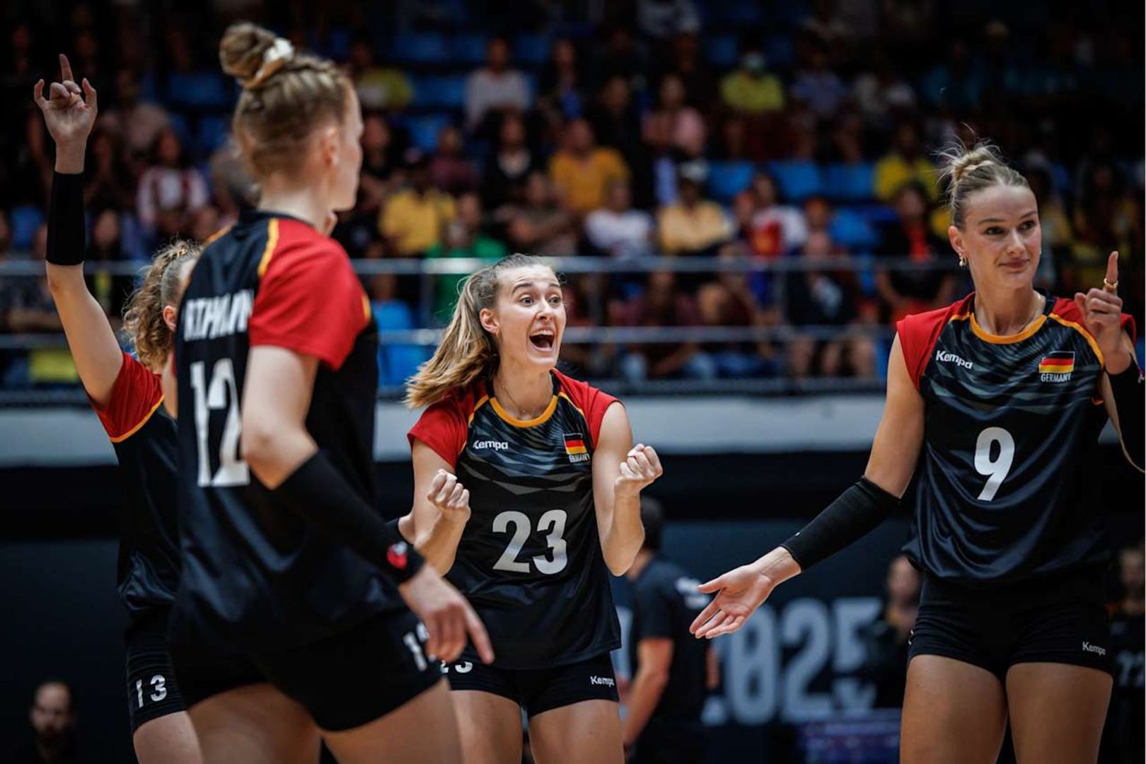 Volleyball WM Frauen in Thailand - Deutschland - Vietnam