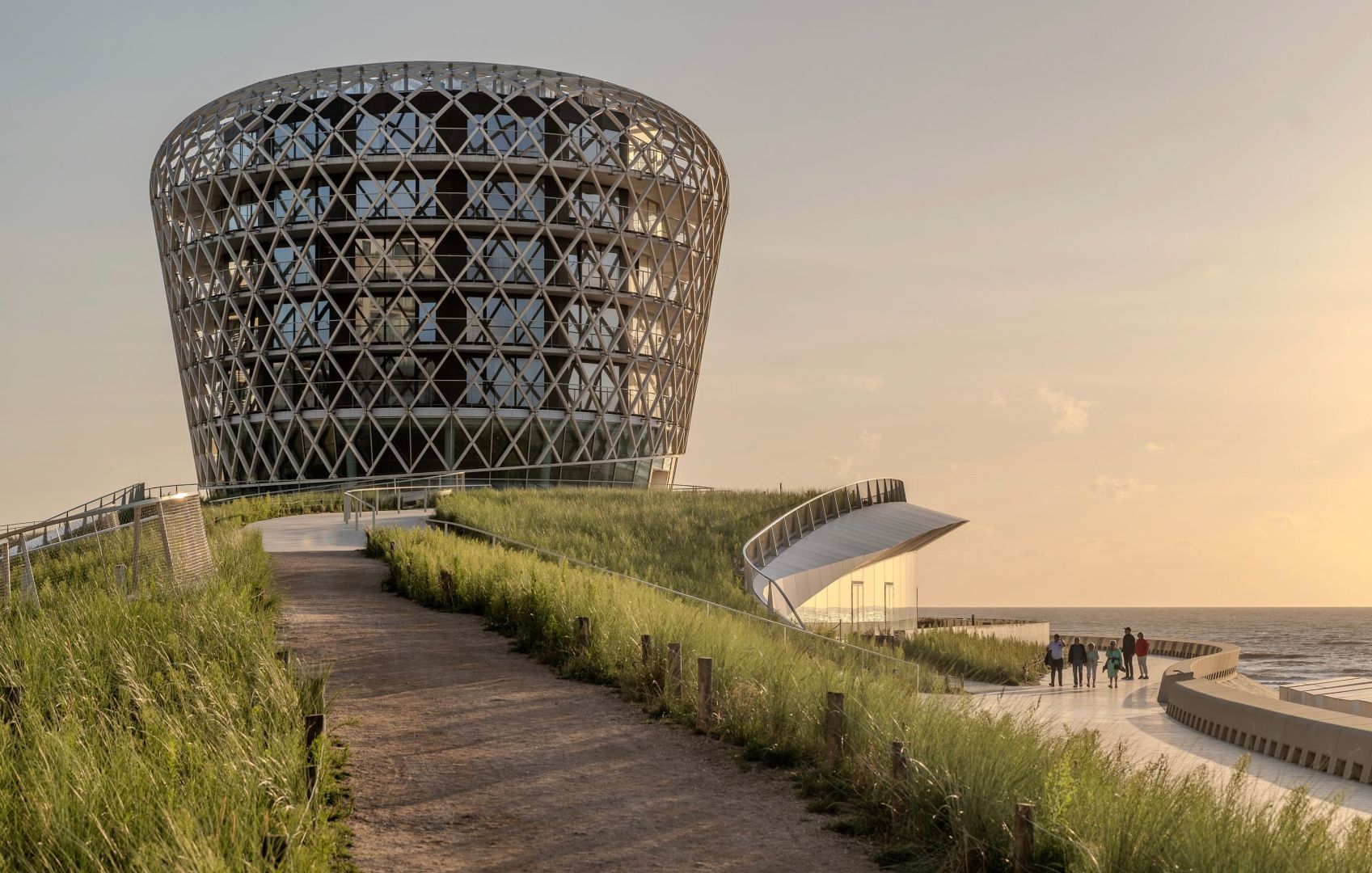Vom Strand aufs Gründach.