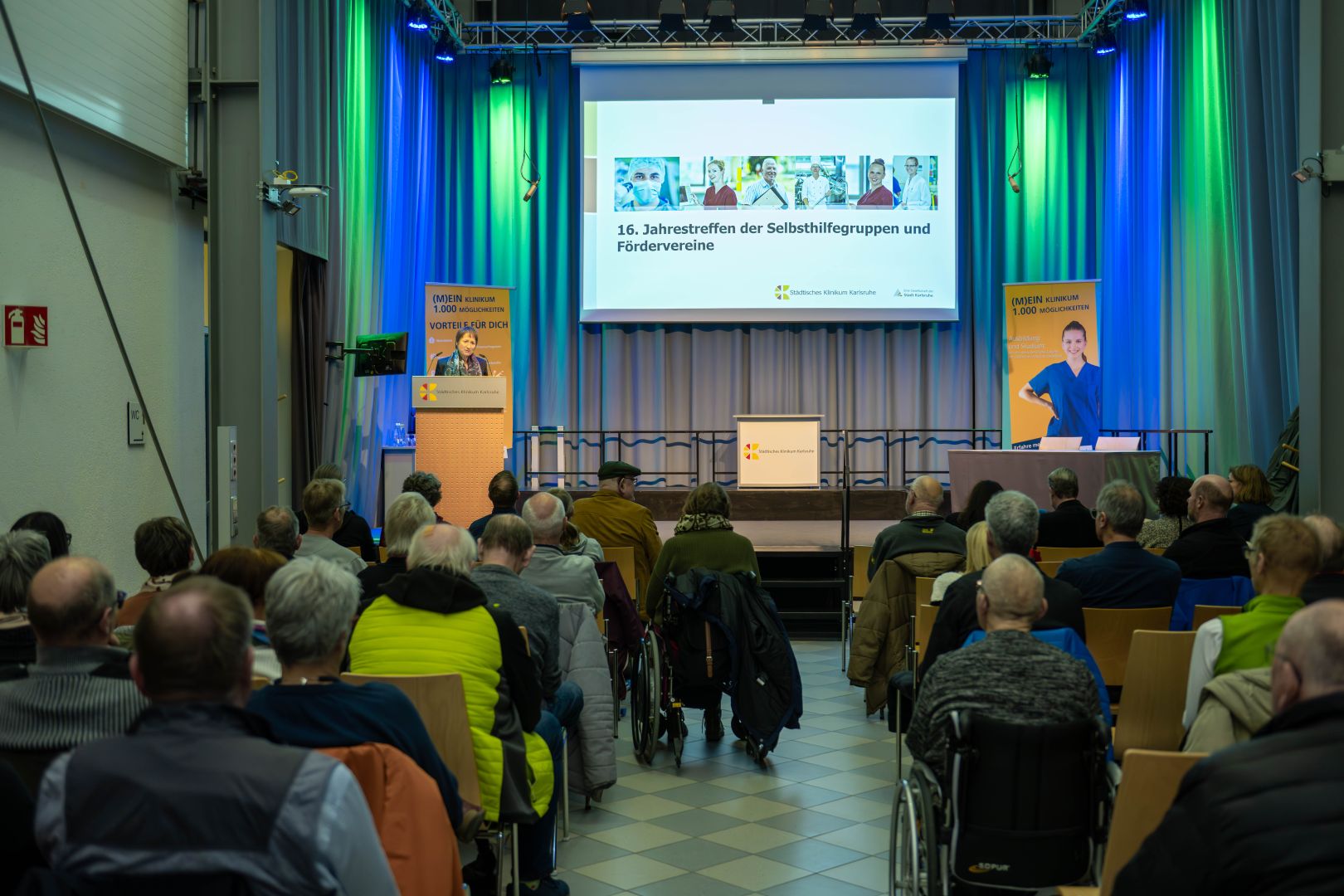 Von Adipositas bis Sucht – Fördervereine und Selbsthilfegruppen treffen sich im Klinikum Karlsruhe