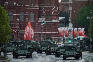 Vor dem Tag des Sieges in Russland