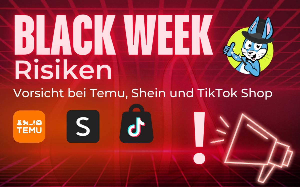 Vorsicht statt Vorfreude: Handyhase analysiert die Risiken von Temu und TikTok Shop zur Black Week 2025