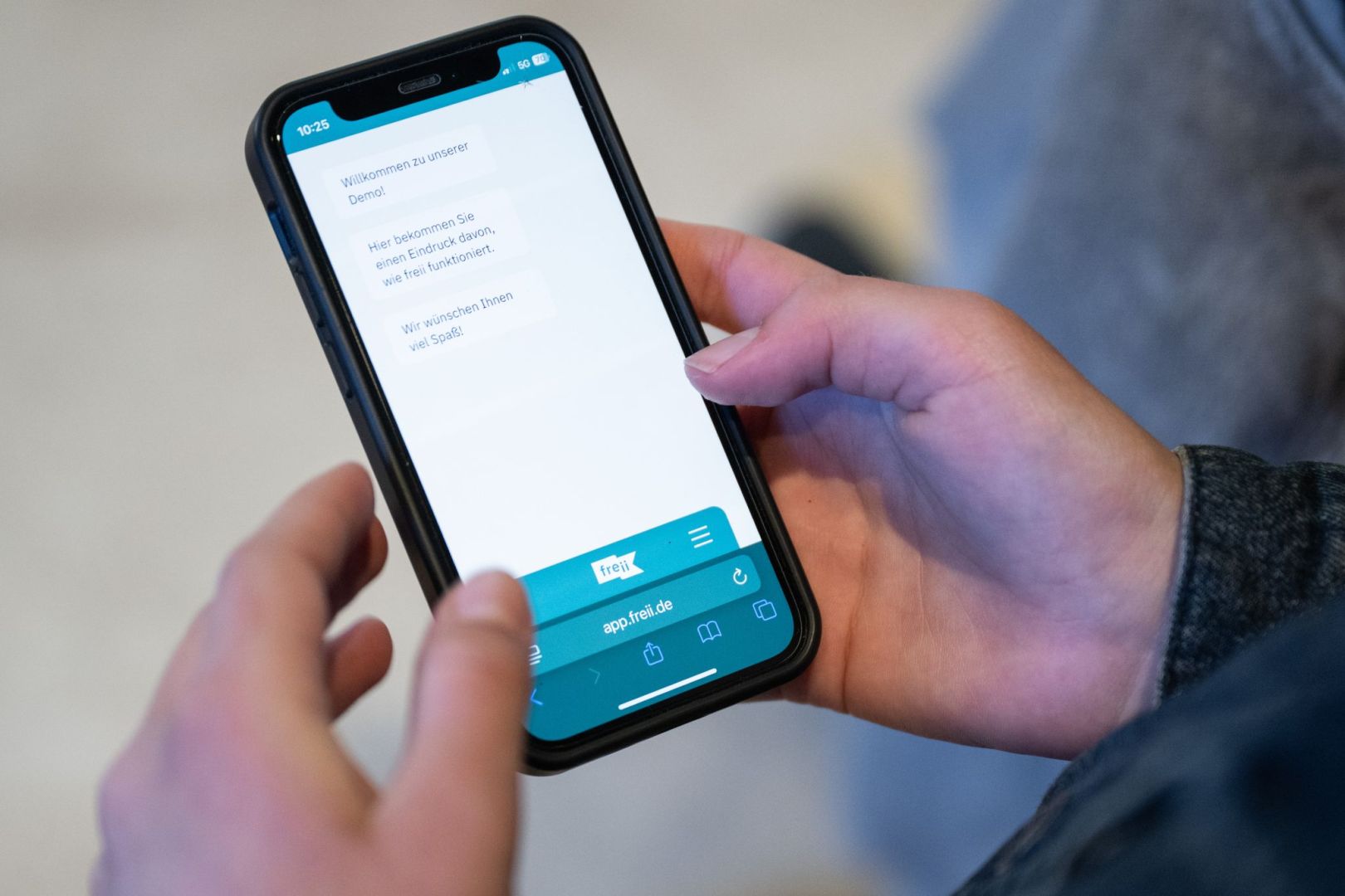 Vorstellung der App «freii»