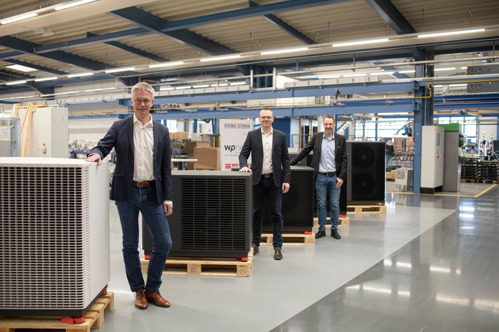 Wärmepumpen-Fertigung von Stiebel Eltron in Höxter (NRW) läuft an