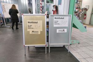 Wahllokal bei Bundestagswahl 2025 (Archiv)