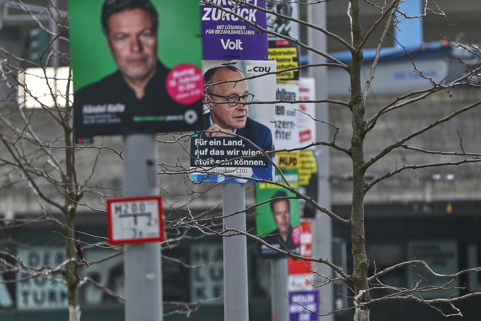 Wahlplakate zur Bundestagswahl (Archiv)