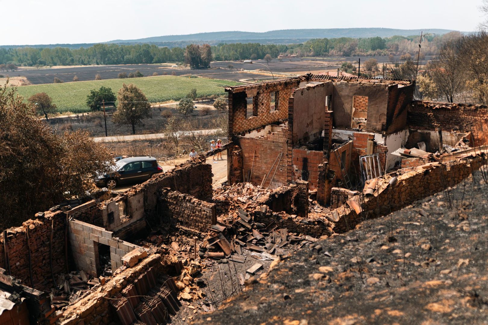 Waldbrände in Spanien