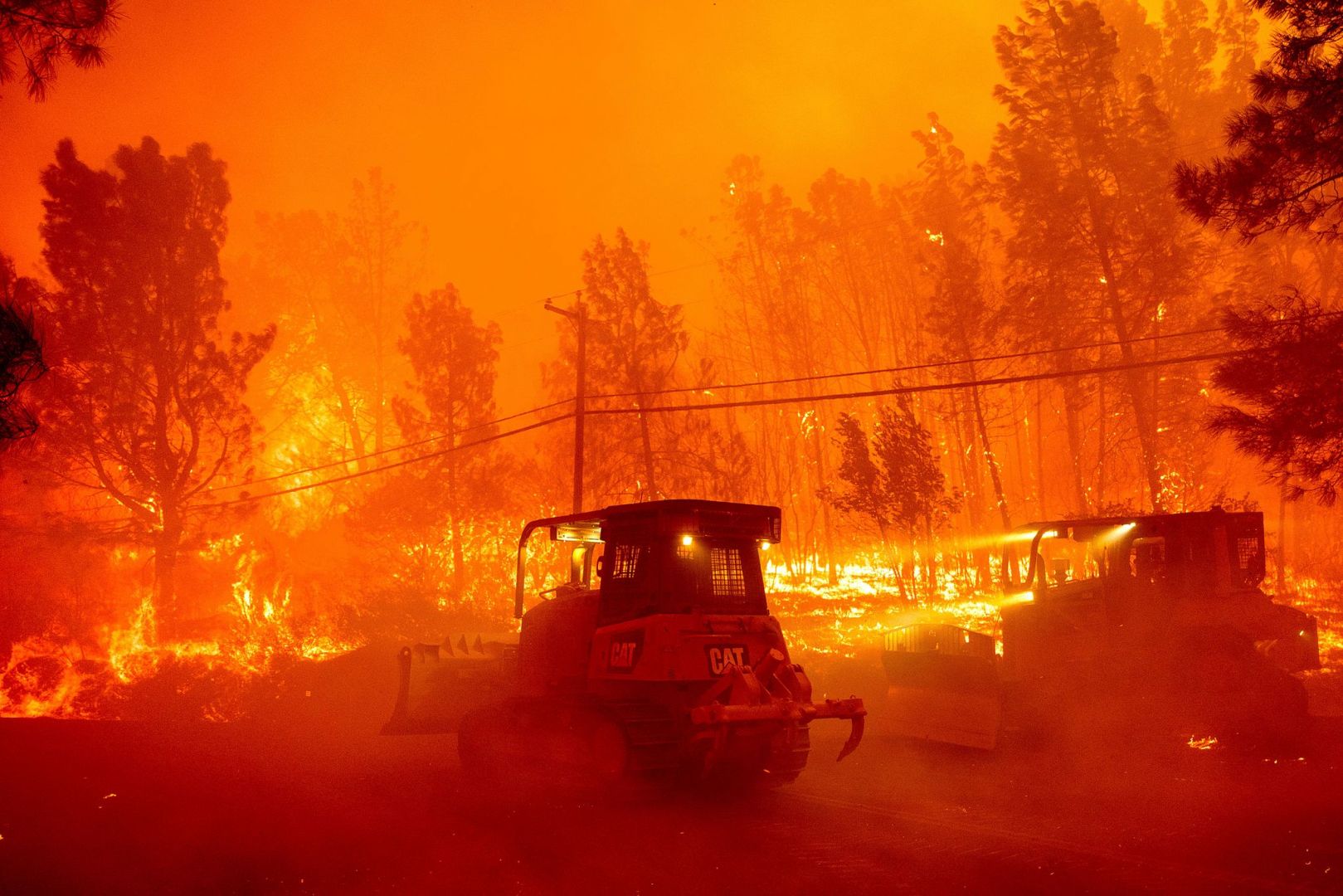 Waldbrand in Kalifornien