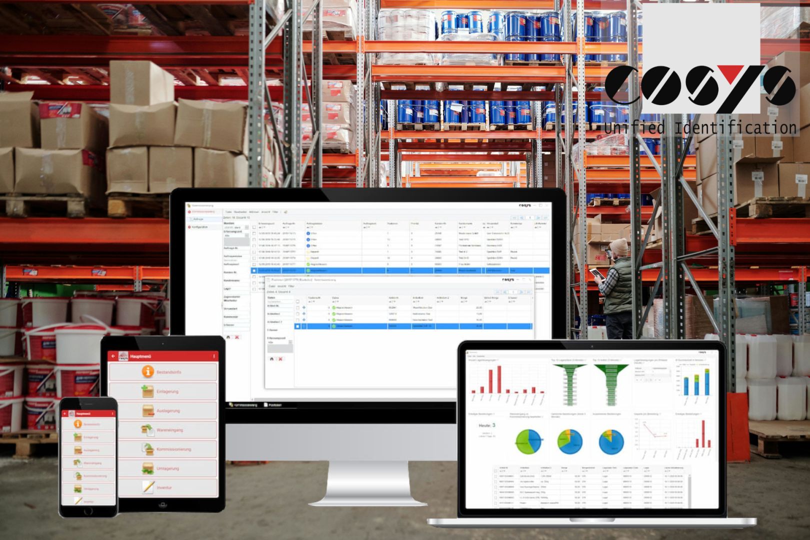 Warehouse Management neu gedacht – Mit COSYS die volle Kontrolle über Ihr Lager behalten