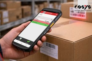 Wareneingangsbereich mit dem Zebra TC27: Effizient starten, sauber weiterarbeiten.