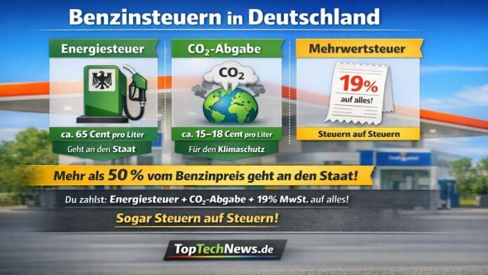 Warum Benzin in Deutschland so teuer ist – und wie sich der Preis wirklich zusammensetzt