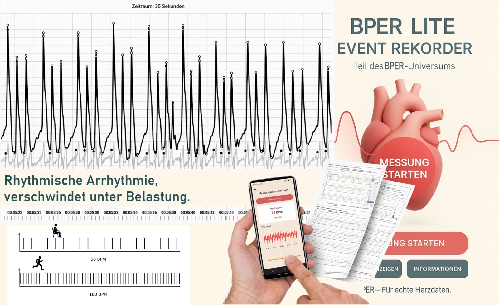 Warum bper.lite einen einstellbaren Arrhythmie-Detektor braucht