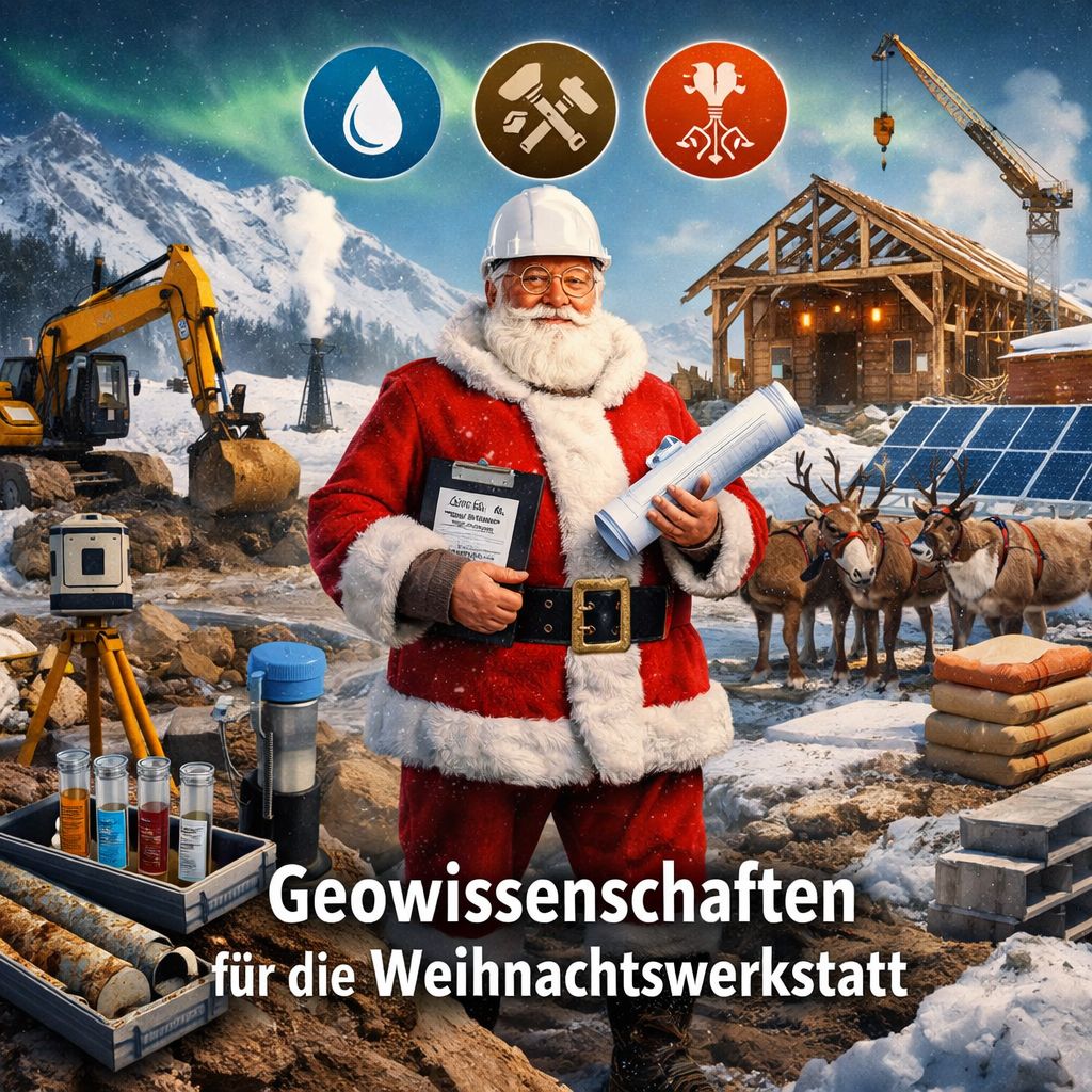 Warum der Weihnachtsmann auf Geowissenschaften setzt
