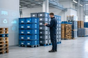 Warum es für 2026 sinnvoll ist seine Behälter und Paletten ordentlich zu verwalten