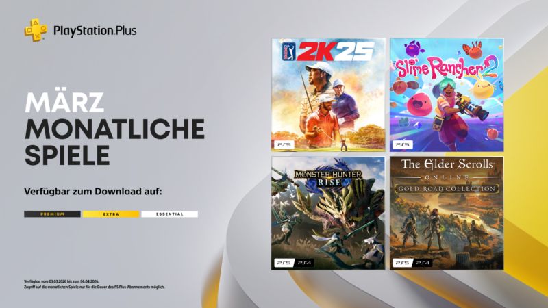 Was ist los im März bei PlayStation Plus