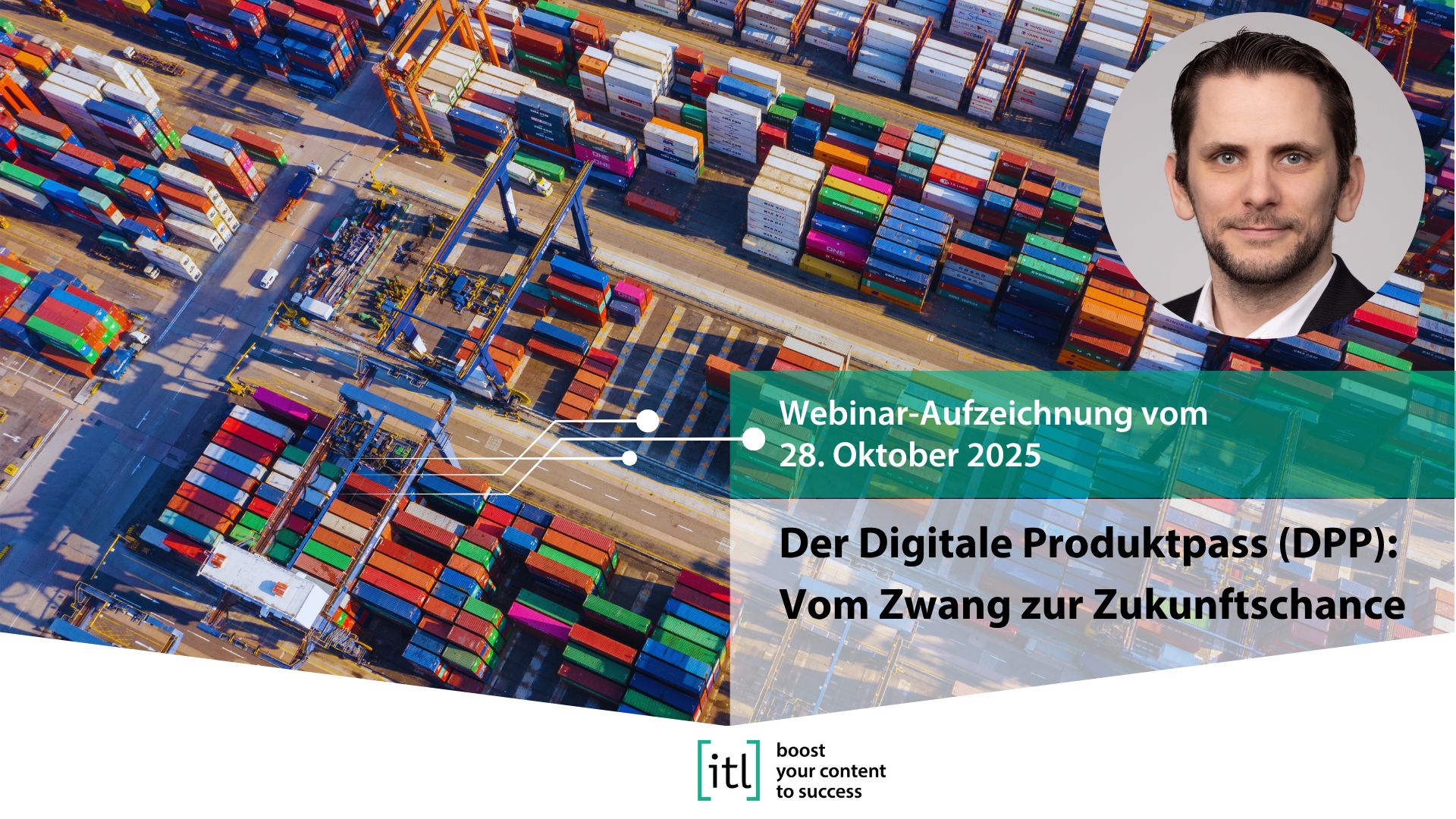 Webinar „Der Digitale Produktpass (DPP): Vom Zwang zur Zukunftschance“ verpasst?