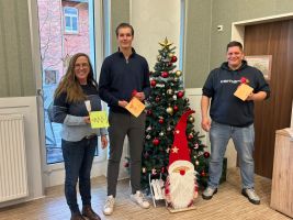 Weihnachtsaktion des Kreisjugendparlaments für das Seniorenzentrum