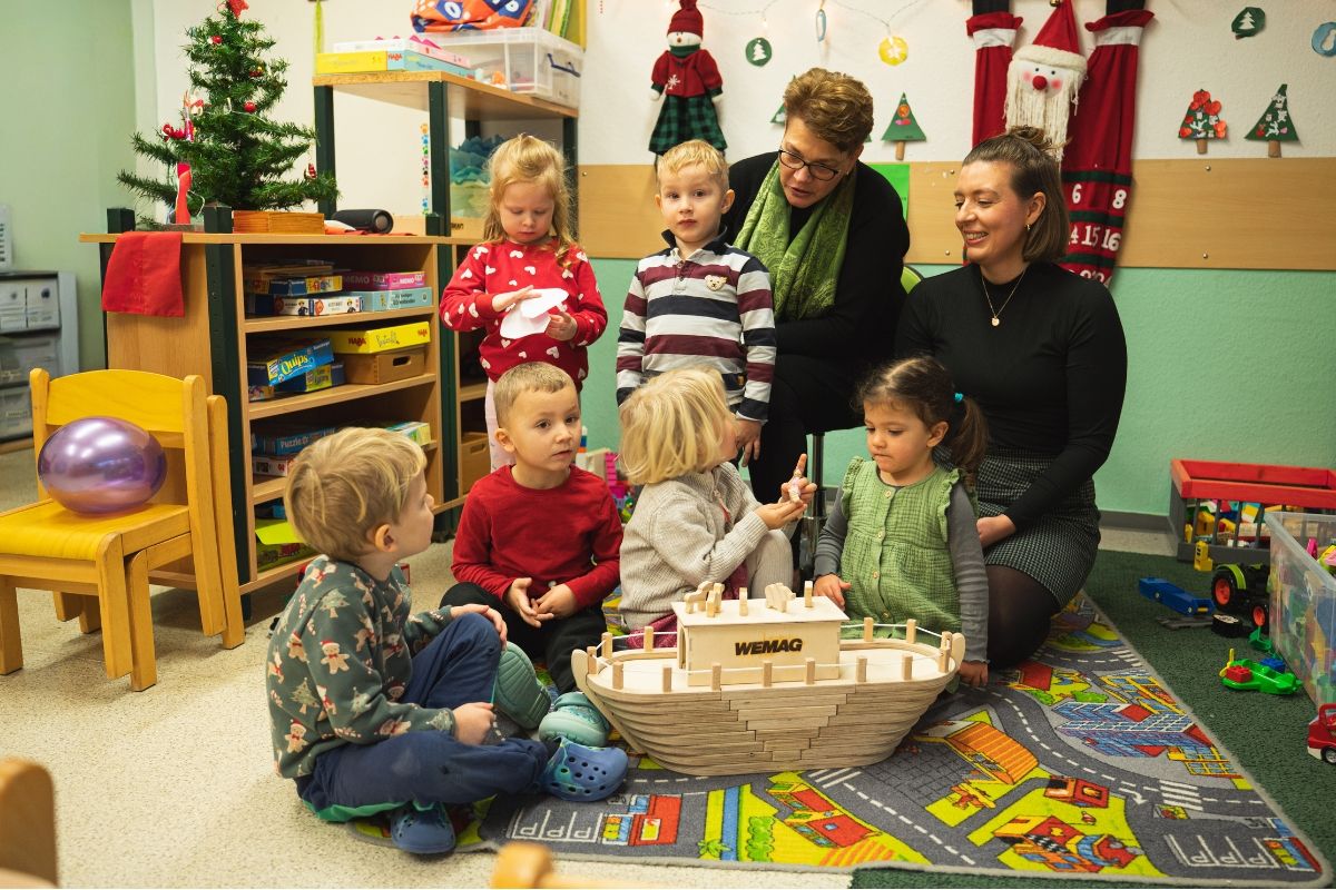 Weihnachtsfreude in Sternberger Kita