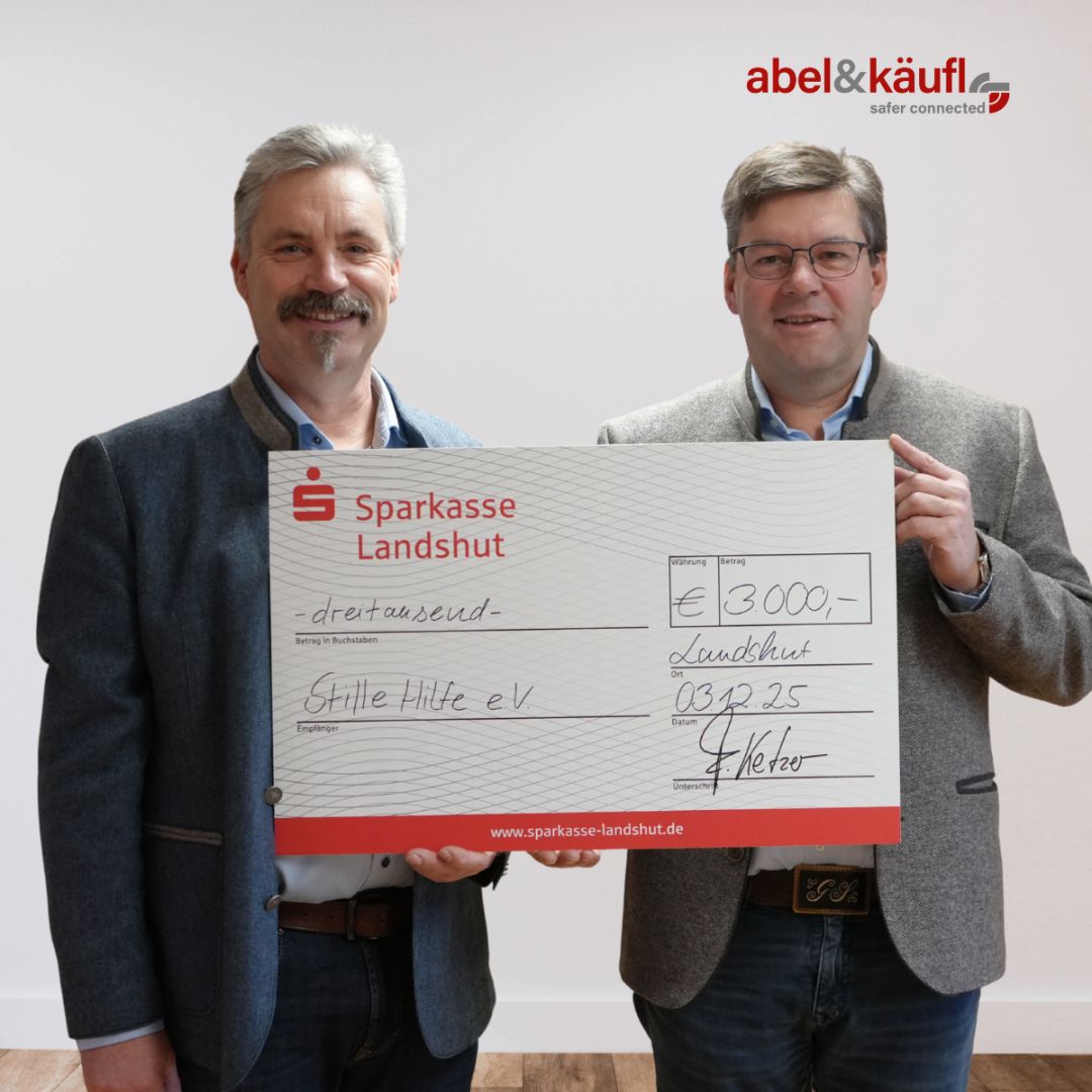 Weihnachtsspende an Stille Hilfe e.V.