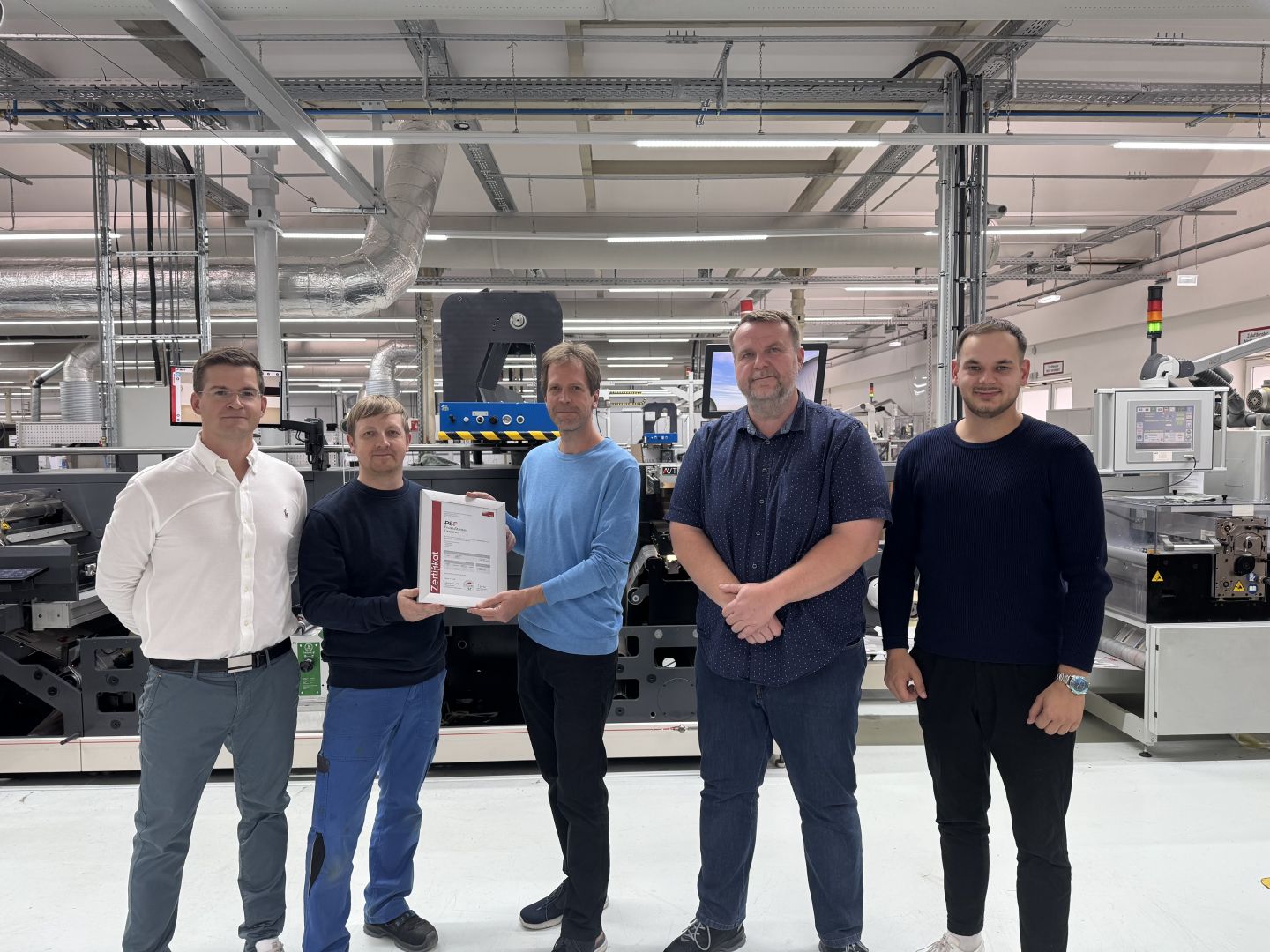 Weltweit erste PSF-Zertifizierung