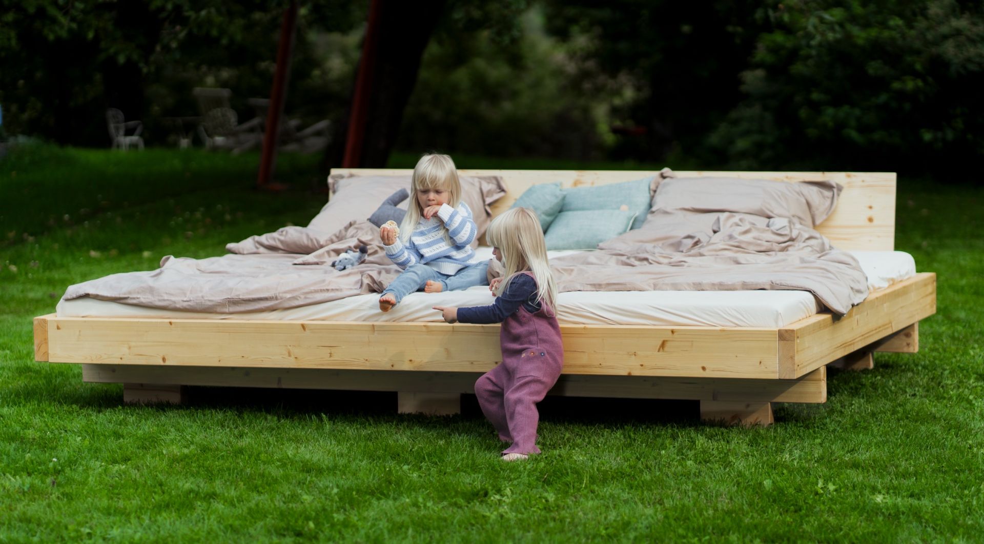 Wenn das Bett zur Familienzone wird