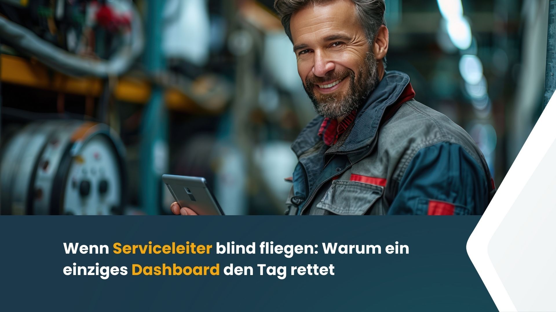 Wenn Serviceleiter blind fliegen