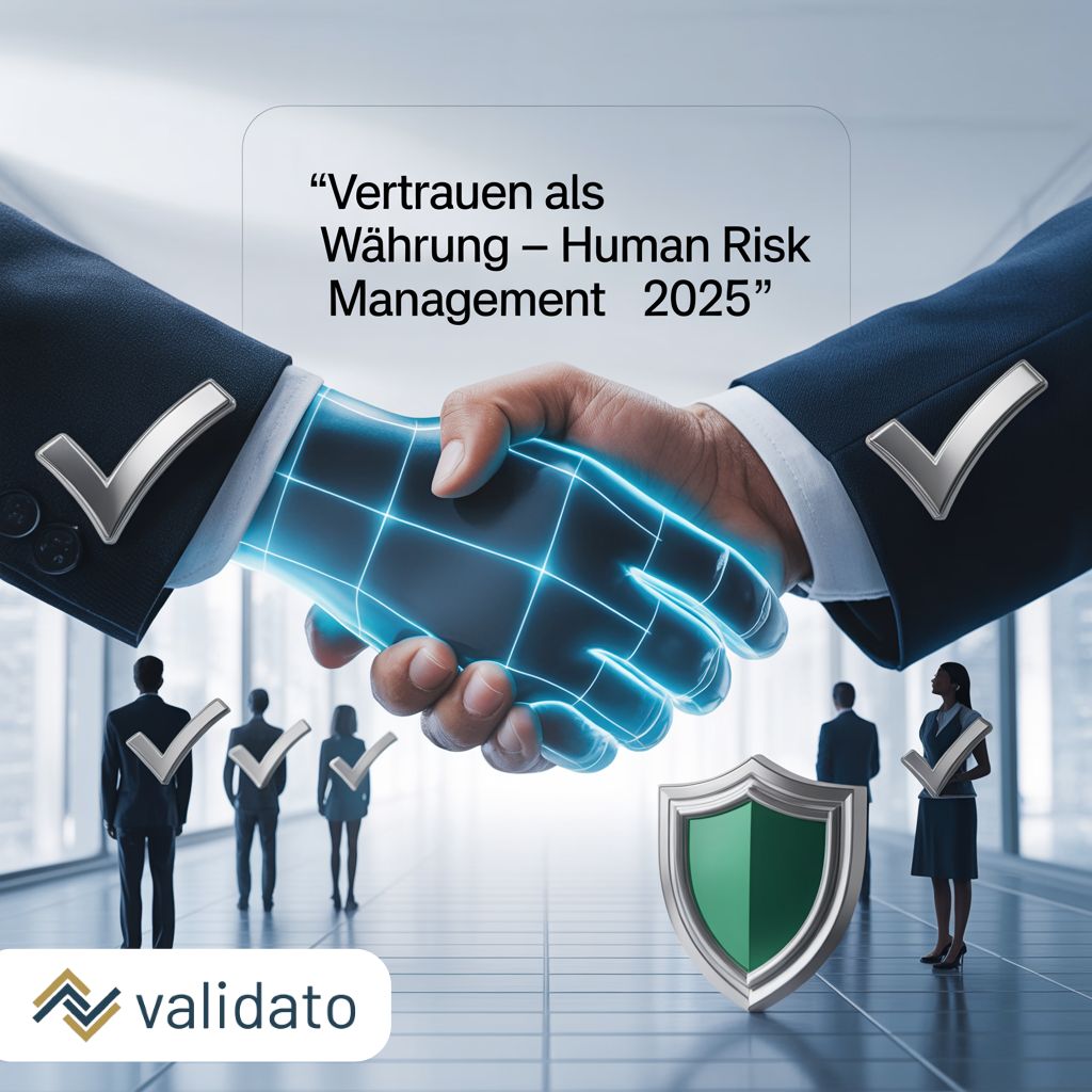 Wenn Vertrauen zur Währung wird: Warum Unternehmen 2025 Human Risk Management nicht mehr ignorieren können