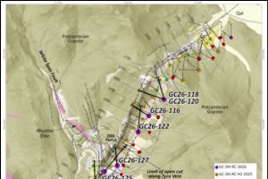 West Point Gold bohrt im Projekt Gold Chain in der Zone Tyro Main 22,9 m mit 3,11 g/t Au und 184,4 m mit 1,00 g/t Au