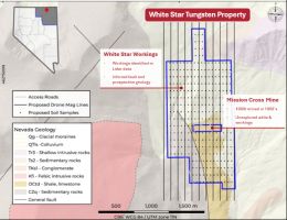 Western Star Resources informiert über das Explorationsprogramm 2026 für das Wolframprojekt White Star in Elko County (Nevada)