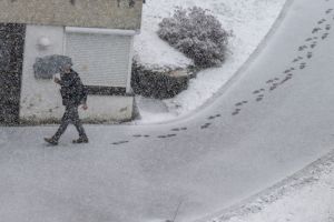 Wetter in Bayern - Schnee im West-Allgäu