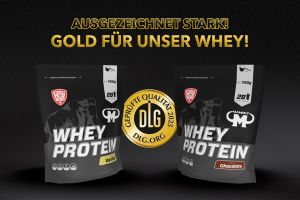 Whey Protein von Mammut Nutrition erhält DLG-Gold: Qualität, die überzeugt